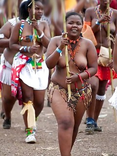Sexy African Goddess Ebony Banged