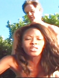 Excellent Black Bitch Takes Prick From The Ass