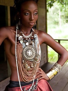 Sexy African Goddess Sexy Ebony Models
