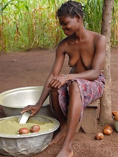 Sexy African Goddess Big Black Titties