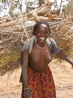 Sexy African Goddess Big Black Titties