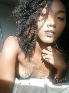 Nasty Ebony Self Ebony Cumshot