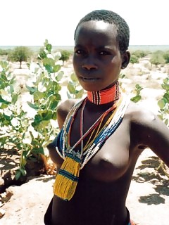 Shocking Africa Big Ebony Tits