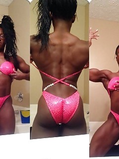 Muscle Black Women Ebony Female Seduce Interracial