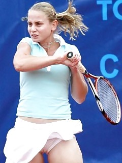 Sexy Girls Tennis Busted Ebony